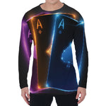 Ace Cards Print Men's Long Sleeve T-Shirt
