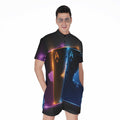 Ace Cards Print Men's Romper