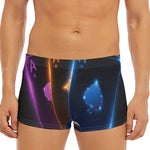 Ace Cards Print Men's Short Boxer Briefs