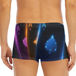 Ace Cards Print Men's Short Boxer Briefs