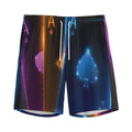 Ace Cards Print Men's Athletic Shorts