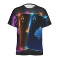 Ace Cards Print Men's Athletic T-Shirt