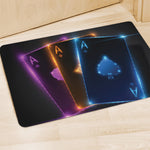 Ace Cards Print Polyester Doormat