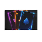 Ace Cards Print Polyester Flag