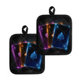 Ace Cards Print Pot Holders
