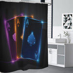 Ace Cards Print Premium Shower Curtain