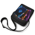Ace Cards Print Rectangular Crossbody Bag