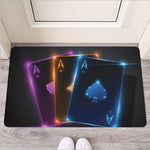 Ace Cards Print Rubber Doormat