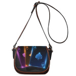Ace Cards Print Saddle Bag