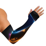 Ace Cards Print Sun Protection Arm Sleeves