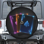 Ace Cards Print Tire Cover With Camera Hole