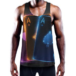 Ace Cards Print Training Tank Top