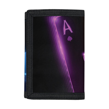 Ace Cards Print Trifold Wallet