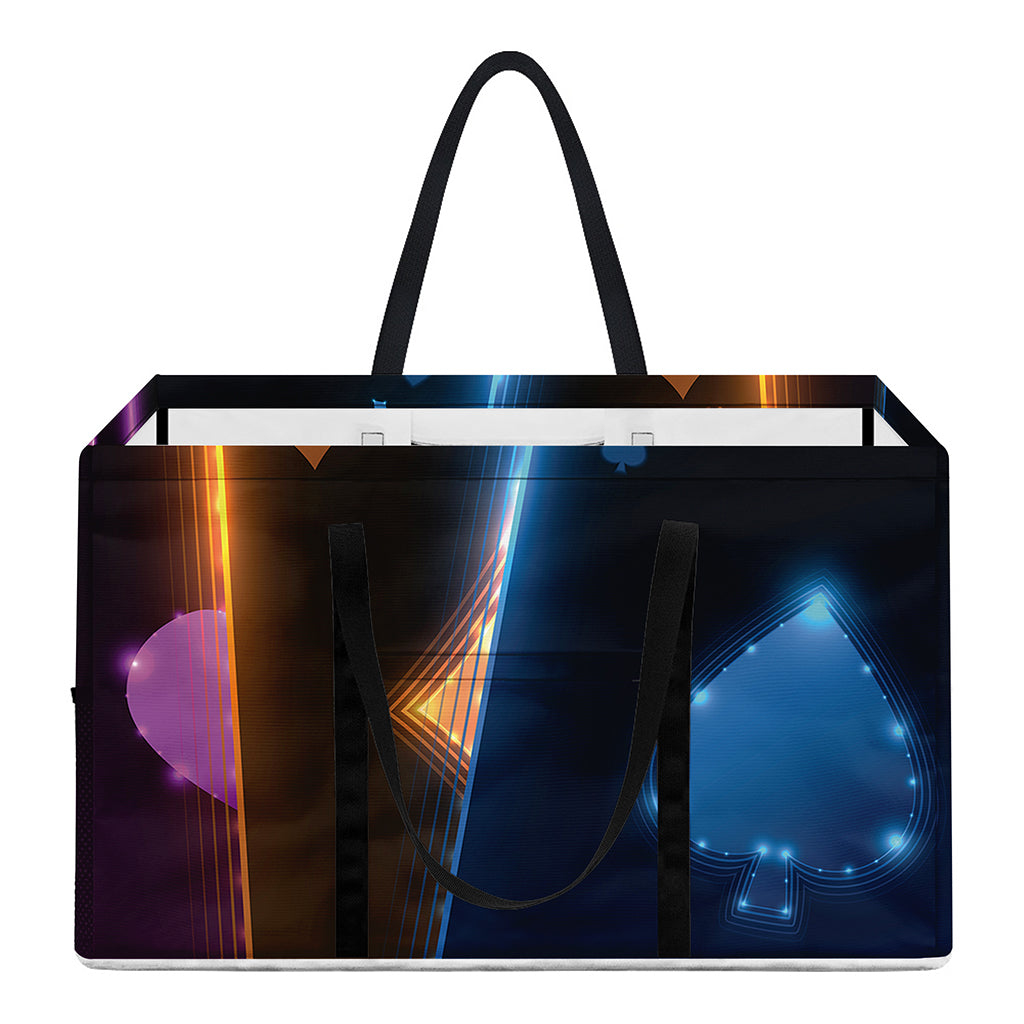 Ace Cards Print Utility Tote Bag