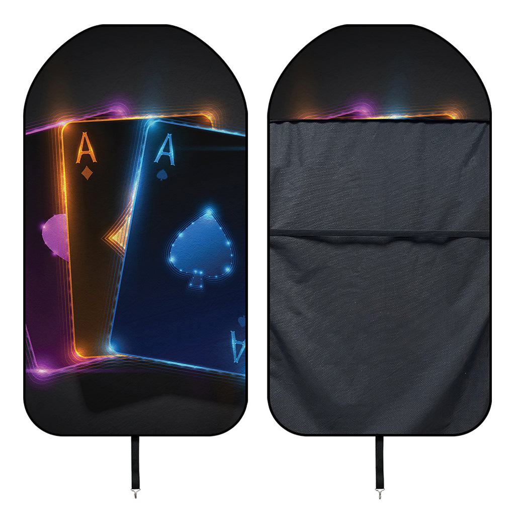 Ace Cards Print Waterproof Car Seat Cover