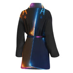 Ace Cards Print Women's Bathrobe