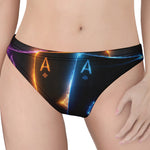 Ace Cards Print Women's Thong