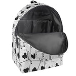 Ace Playing Cards Pattern Print Backpack