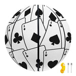 Ace Playing Cards Pattern Print Basketball