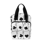 Ace Playing Cards Pattern Print Bible Tote Bag