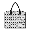 Ace Playing Cards Pattern Print Canvas Tote Bag