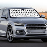 Ace Playing Cards Pattern Print Car Windshield Sun Shade