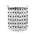 Ace Playing Cards Pattern Print Collapsible Laundry Basket