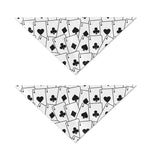 Ace Playing Cards Pattern Print Dog Bandana