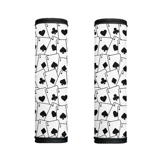 Ace Playing Cards Pattern Print Handle Covers