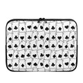 Ace Playing Cards Pattern Print Laptop Sleeve