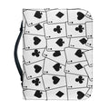 Ace Playing Cards Pattern Print Leather Bible Cover