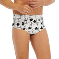 Ace Playing Cards Pattern Print Men's Briefs