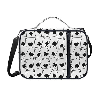 Ace Playing Cards Pattern Print Shoulder Strap Bible Bag