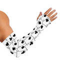 Ace Playing Cards Pattern Print Sun Protection Arm Sleeves