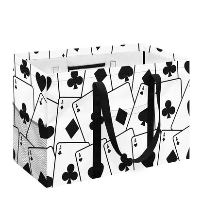 Ace Playing Cards Pattern Print Utility Tote Bag