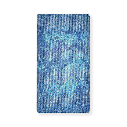 Acid Wash Denim Jeans Pattern Print Baby Crib Sheet