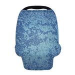 Acid Wash Denim Jeans Pattern Print Baby Seat Cover