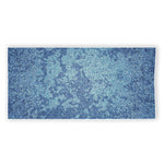 Acid Wash Denim Jeans Pattern Print Beach Towel