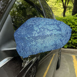 Acid Wash Denim Jeans Pattern Print Car Side Mirror Covers