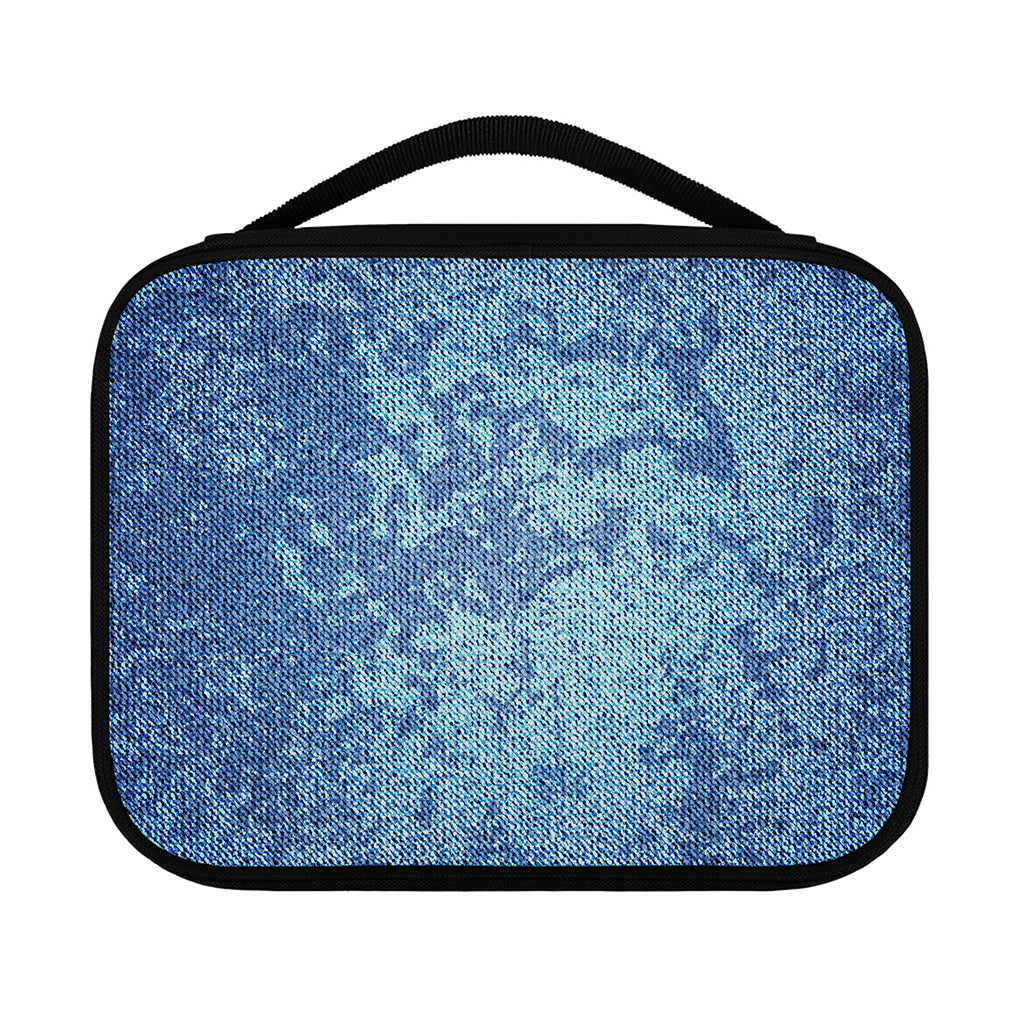 Acid Wash Denim Jeans Pattern Print Classic Bible Case