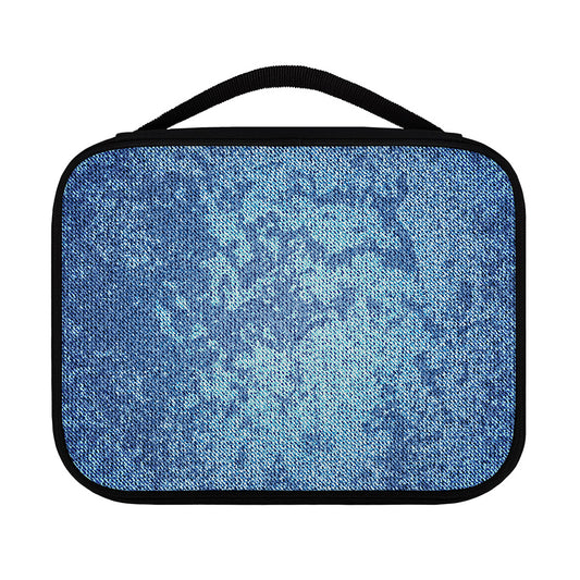 Acid Wash Denim Jeans Pattern Print Classic Bible Case