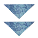 Acid Wash Denim Jeans Pattern Print Dog Bandana