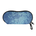 Acid Wash Denim Jeans Pattern Print Glasses Case