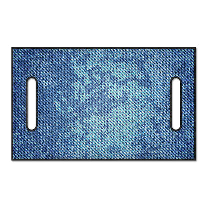 Acid Wash Denim Jeans Pattern Print Golf Cart Seat Cover