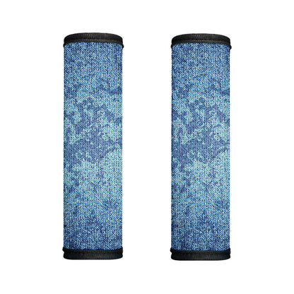 Acid Wash Denim Jeans Pattern Print Handle Covers