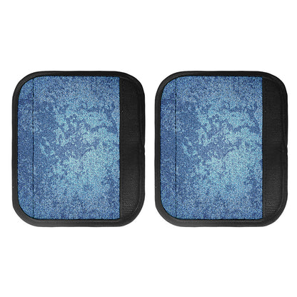 Acid Wash Denim Jeans Pattern Print Handle Covers
