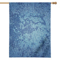 Acid Wash Denim Jeans Pattern Print House Flag