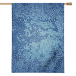 Acid Wash Denim Jeans Pattern Print House Flag