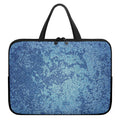 Acid Wash Denim Jeans Pattern Print Laptop Sleeve With Handle