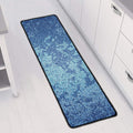 Acid Wash Denim Jeans Pattern Print Long Kitchen Mat